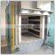 Industrial electric chamber furnace for mechnical parts