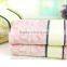 japanese fully cotton customized yarn dyed flower pattern gauze towel