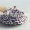 Fashion leopard print woman mocasion indoor slipper