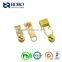 RORO14120905 gold zinc alloy zipper puller and tag for bag