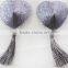 Sexy Women Reusable Boobs Noble Heart Nipple Pasties Shining