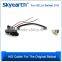 Universial Xenon Auto single beam hid socket relay vehicle electrical light bar wire harness with switch