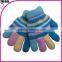 2015 hot sales warm winter Wholesale knit Child Stripe hand gloves