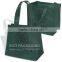 Custom High Quality Enviro-shopper Non Woven Tote Bag With Matching Covered Cardboard Bottom Insert