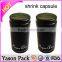 Yason pvc heat shrink capsule champagne bottle capsule wine bottle capsules