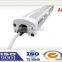 125lm/w IP65 IK10 tri-proof led light, lienar low bay. PC+PC tri proof, Milky cover with high efficacy