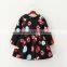 Korean fashion china baby clothing manufacturing princess printed flower dress,