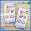 2016 new factory making mini color Pencil in box for stationery sets