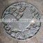 round shape doormat cast iron