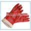 factory sales PVC dipped long safety gloves