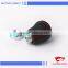 Black Leather Universal Fit Car Auto Gear Lever Stick Shift Knob 5 Speed