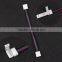 RGB 5050 LED STRIP LIGHT SOLDERLESS CONNECTORS LINK WIRES TAPE CORNER JOINERS UK