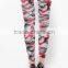 polyester/spandex womens camo sports leggings