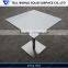 White acrylic dining table/square dining table/German style dining table