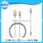 MFi certified c48 connector colorful LED indicator usb charger cable