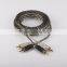 Good Quality china supplier for car audio rca cables with Copper conductor RCA cable