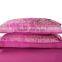 Wholesale King and Queen Size Luxury Purple Rose Duvet Bedding Sets