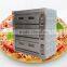 Pizza Oven 3-Deck, 9-Tray Gas bakery Oven/Kitchen Baking equipment/Food bakery machine
