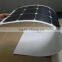 flexible solar panel 150W 27V junction box as IP65 Waterproof in the front, pencil type