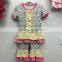 Adorable dress set designs teenage girls baby frock designs short puffy dresses set for girls of 10 years old