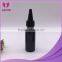 30ml solid black squeeze PET bottles