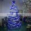 White Outdoor Lighted Christmas Cone Trees Giant Christmas Tree