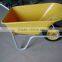 plastic aluminum wheelbarrow, hand trolley