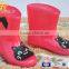 pretty color and good quality woman pvc rain boots