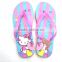 2015 cheap wholesale girl slipper cartoon design slipper and sandal children/kid shoes