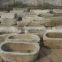 aniqued stone water trough