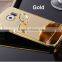 Aluminum Metal Mirror Case +PC Back Cover For Samsung Galaxy S7&S7edge