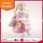 Promotional pink angle shape lovely girl with wings ceramic saving bank