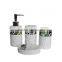 unique and useful 4pcs shower bathroom set
