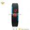 World time stainless steel Led screen Pu bracelet watch 9002