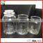 Covered Antique Style Round Shape Different Type Large Size Pattern Glass Jar