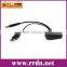 USB 3.0 to SATA HDD Adapter Cable for 2.5 inch HDD Hard Disk Drive with usb 2.0 power cable