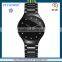 FS FLOWER - Stone Surface Black Ceramic Wrist Watch For Women Gifts
