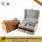 Vintage Hot Stamping Leatherette Paper Jewelry Box Cardboard Packaging Box