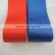 Wholesale Customized 2" 50mm Width Red And Dark Blue Top Quality Polyester Satin Ribbon In Stock