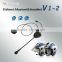 Hot Selling!VNETPHONE V1-2 Stereo Waterproof Bluetooth Earphones Walkie Talkie for helmet