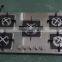 Built-In Glass Top Gas Stove , Simple Portable Five Burner Gas Stove