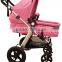 EN1888 CE approved red color comfortable baby pram