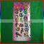 fruit number design 3D blister stickers