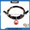 Newest Design Pet Cloth Collars With Bell For Pet Cat Dog Wholesale