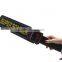 Pinpoint cheap hand held metal detector with audio alert and LED indicator work together