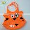 2016 Hot sale baby's personality cartoon silicone baby bibs/cartoon baby bibs/Waterproof Silicone baby bibs