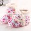2016 small flower warm Baby Girl Boots