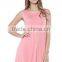 Womens Loose Fit Flowy Stretch Knit Crewneck Tank Tunic Dress (S-3X)