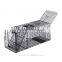PawHut Black Pet Small Metal Animal Trap