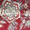 100%polyester Popular Tricot Flower Pattern for Lining Printed Velvet Fabric